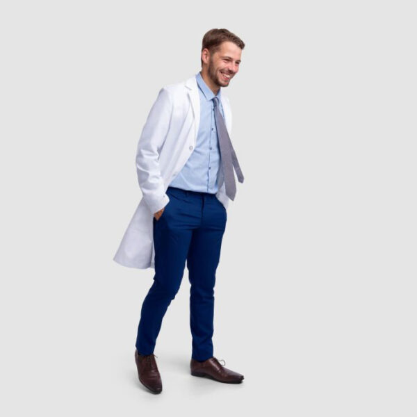 Research Lab Coat (White) - Closer