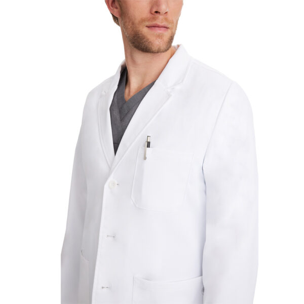 Executive Men’s Lab Coat - Close
