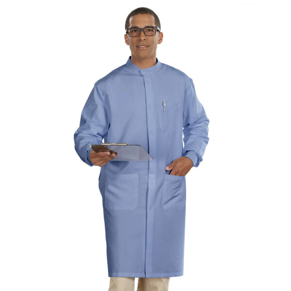 Fluid Resistant Lab Coat - Blue