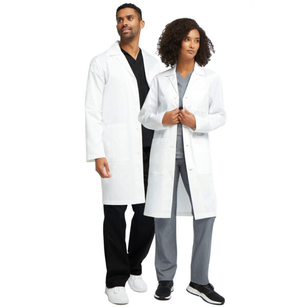 Unisex Lab Coat White - Main