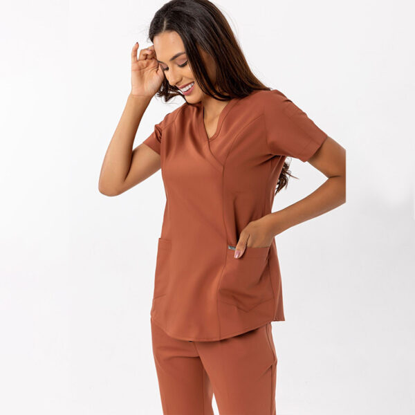 Women’s 1Pocket Top Knit Rib Cuff Jogger Pants - Side