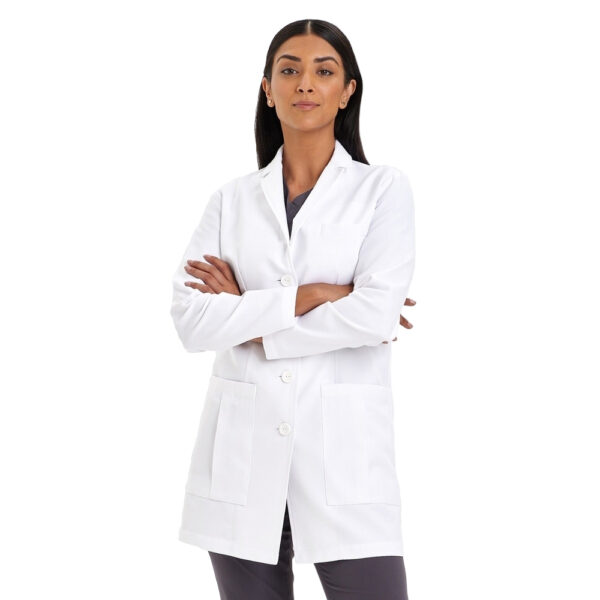 Women’s Doctor Coat (White) - Main