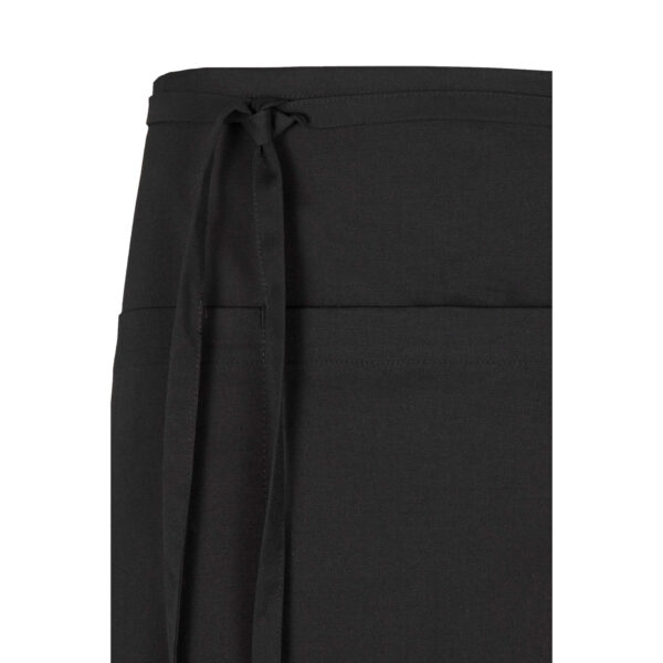 Barista Server Black Shirt with Apron - Closer